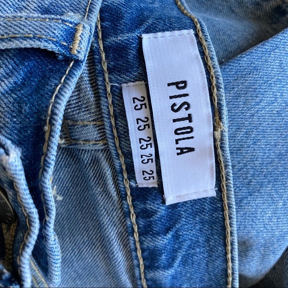 Pistola "Nico" High Rise Duality Mom Jeans 25 - Picture 6 of 6
